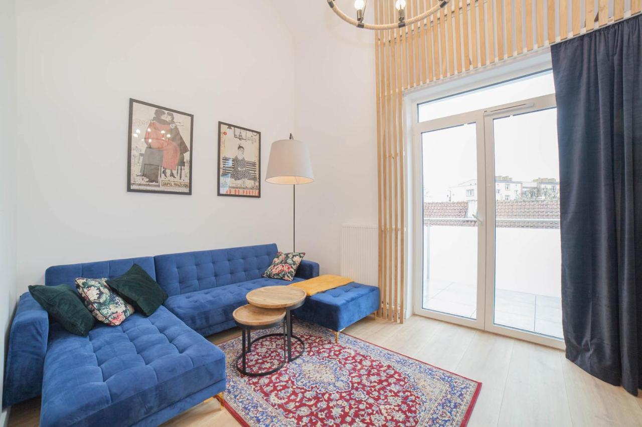 Mragowo Dwupoziomowy Apartament Indygo 85M2 Z Widokiem Na Jezioro Экстерьер фото
